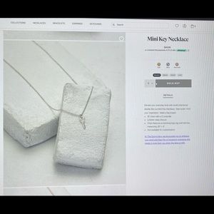 The Giving Key Silver Necklace